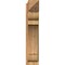 Ekena Millwork Olympic Arts & Crafts Rough Sawn Outlooker, Western Red Cedar, 8"W x 26"D x 38"H OUT08X26X38OLY03RWR - alternate 4